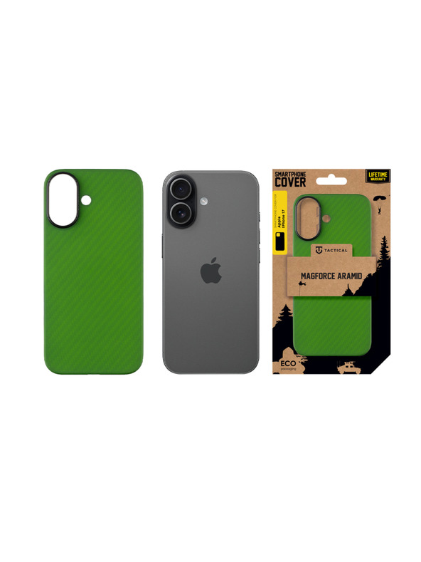 Tactical Tactical MagForce Aramid Tok Apple iPhone 17-hez Green Toad