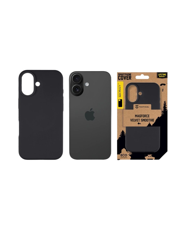 Tactical Tactical MagForce Velvet Smoothie Tok Apple iPhone 17-hez Asphalt