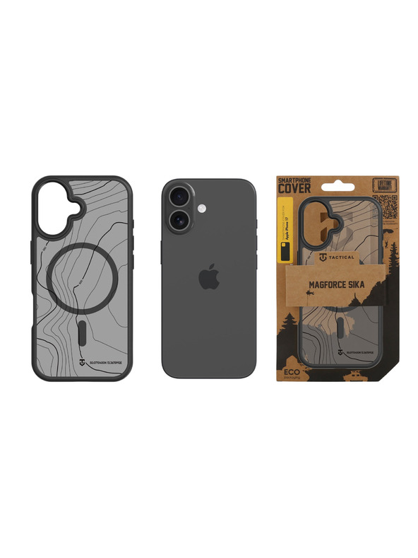 Tactical Tactical MagForce Hyperstealth Sika Tok Apple iPhone 17 számára Asphalt