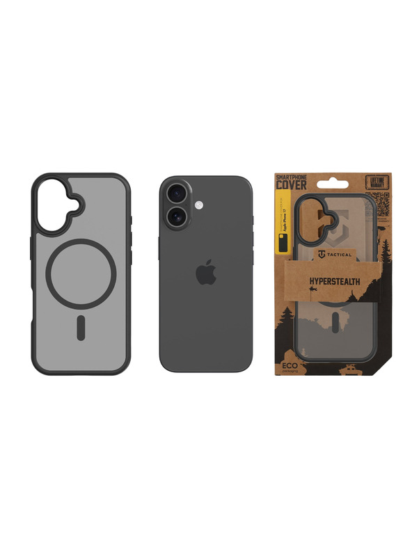 Tactical Tactical MagForce Hyperstealth Tok Apple iPhone 17 számára Asphalt
