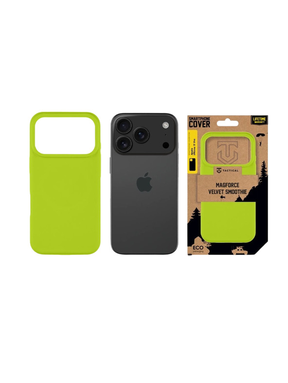 Tactical Tactical MagForce Velvet Smoothie Tok Apple iPhone 17 Pro számára Avocado