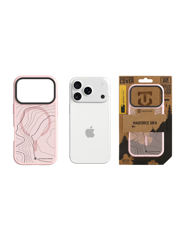Tactical Tactical MagForce Hyperstealth Sika Tok Apple iPhone 17 Pro számára Pink Panther