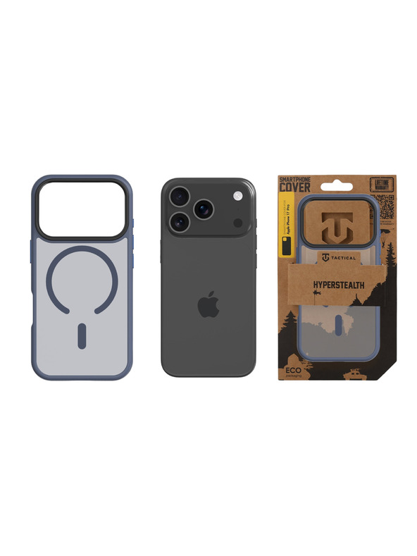 Tactical Tactical MagForce Hyperstealth Tok Apple iPhone 17 Pro számára Deep Blue