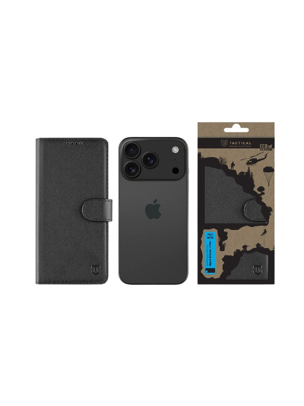 Tactical Tactical Field Notes Apple iPhone 17 Pro számára Black