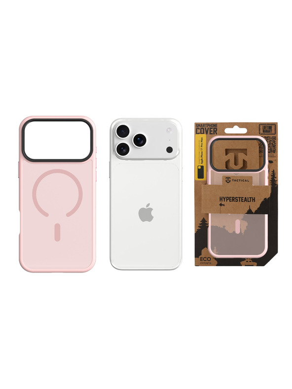 Tactical Tactical MagForce Hyperstealth Tok Apple iPhone 17 Pro Max számára Pink Panther
