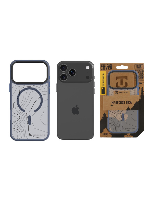 Tactical Tactical MagForce Hyperstealth Sika Tok Apple iPhone 17 Pro Max számára Deep Blue