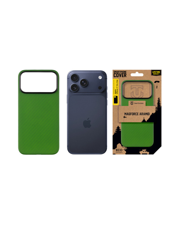 Tactical Tactical MagForce Aramid Tok az Apple iPhone 17 Pro Max Green Toad