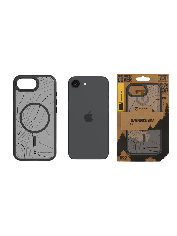 Tactical Tactical MagForce Hyperstealth Sika Tok az Apple iPhone 16e/17e Asphalt