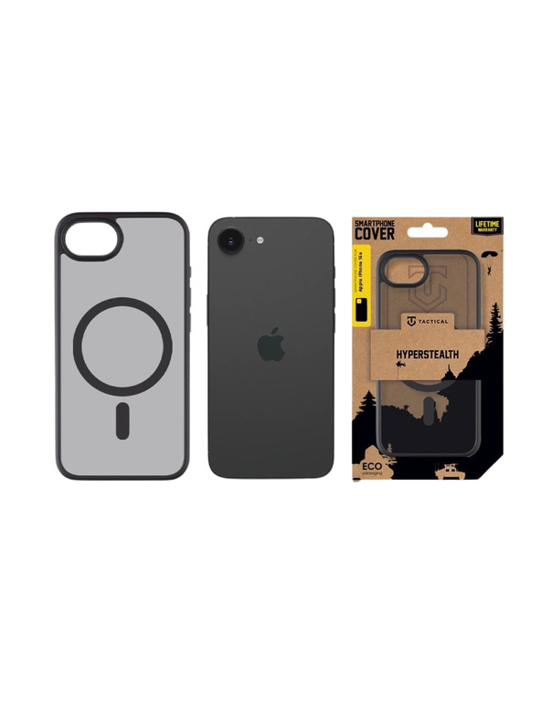 Tactical Tactical MagForce Hyperstealth Tok Apple iPhone 16e/17e Asphalt