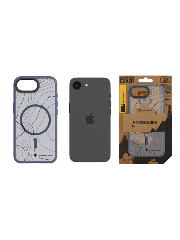 Tactical Tactical MagForce Hyperstealth Sika Tok Apple iPhone 16e/17e Deep Blue