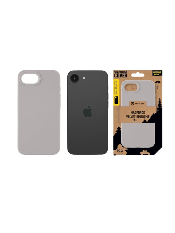 Tactical Tactical MagForce Velvet Smoothie Tok Apple iPhone 16e/17e Foggy