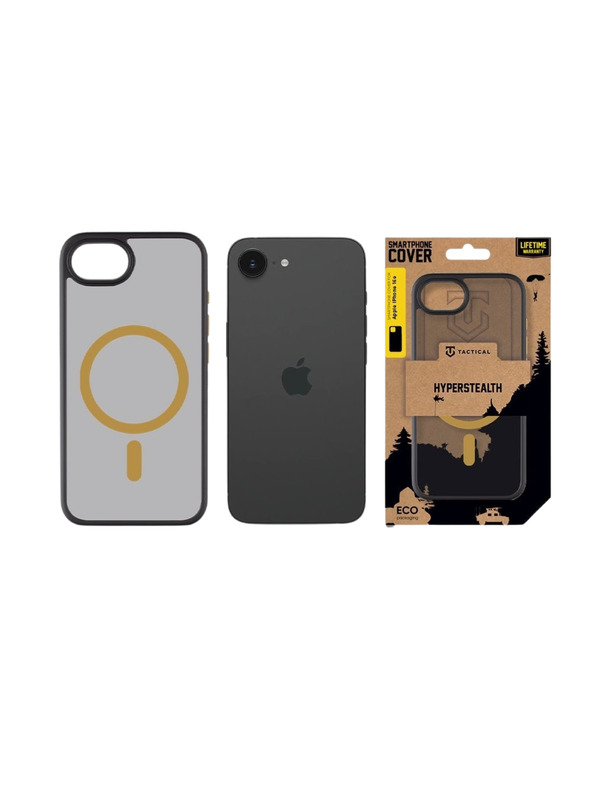 Tactical Tactical MagForce Hyperstealth 2.0 Tok Apple iPhone 16e/17e Black/Yellow