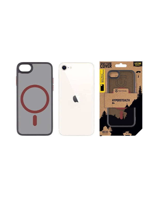 Tactical Tactical MagForce Hyperstealth 2.0 Tok Apple iPhone 7/8/SE2020/SE2022 Black/Red