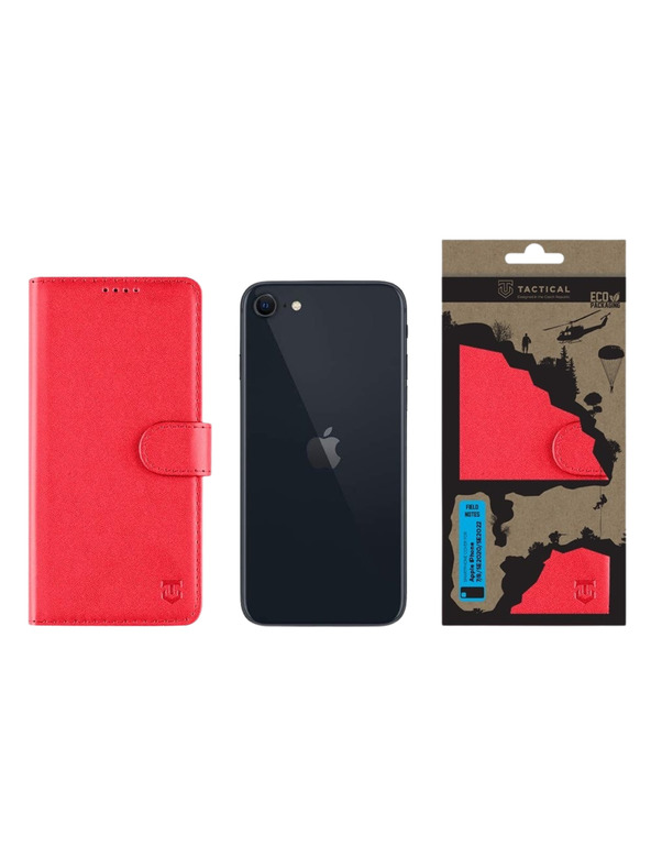 Tactical Tactical Field Notes Apple iPhone 7/8/SE2020/SE2022 számára Red