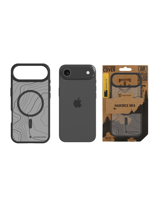 Tactical Tactical MagForce Hyperstealth Sika Tok Apple iPhone Air számára Asphalt