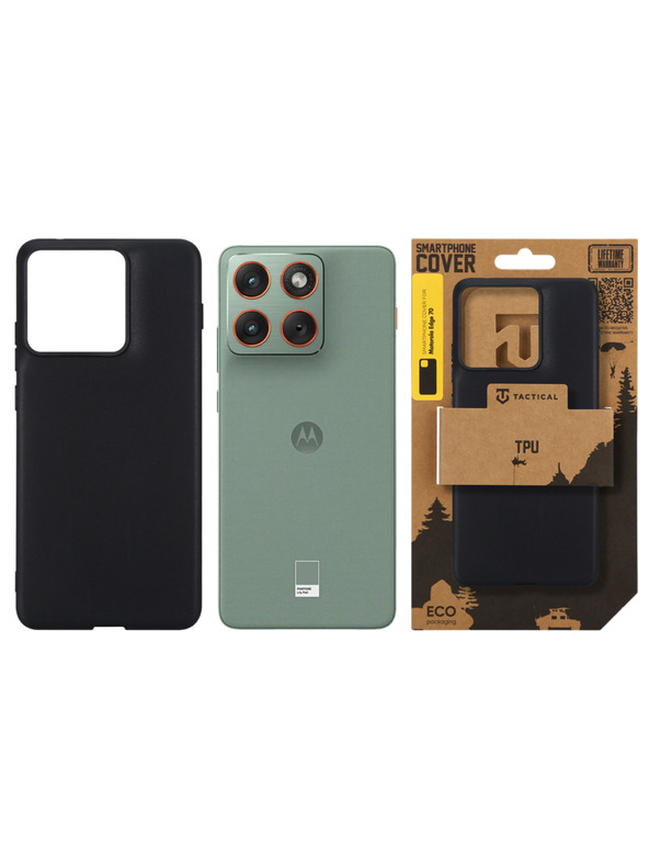 Tactical Tactical TPU Védőtok Motorola Edge 70 Black