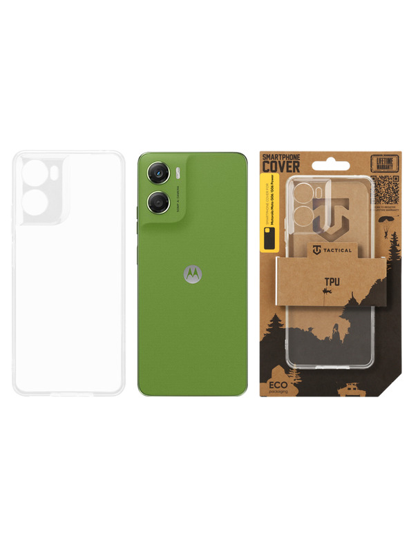 Tactical Tactical TPU Tok Motorola Moto G06/G06 Power számára Átlátszó