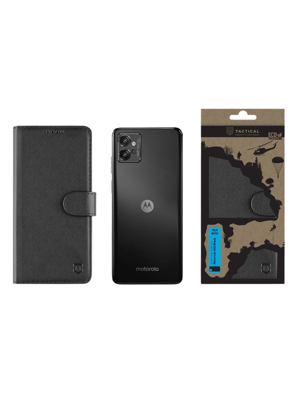 Tactical Tactical Field Notes Motorola G32 számára Fekete