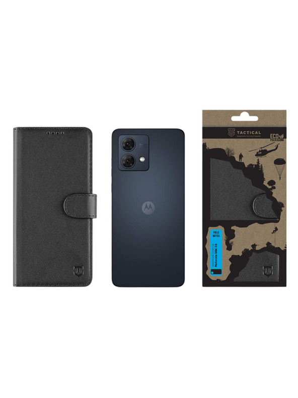 Tactical Tactical Field Notes Motorola G84 5G számára Fekete