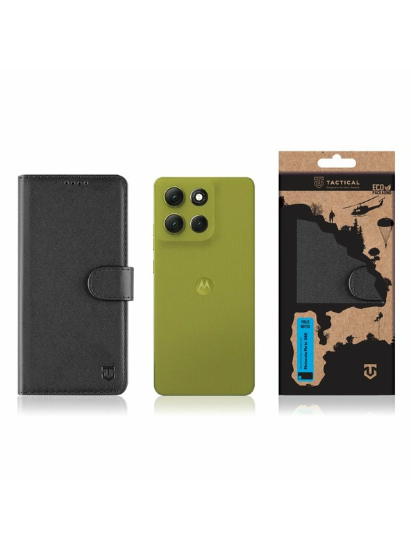 Tactical Tactical Field Notes Motorola Moto G86 számára Fekete