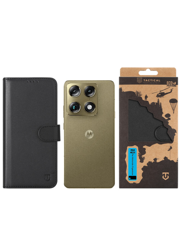 Tactical Tactical Field Notes Motorola Signature számára Fekete