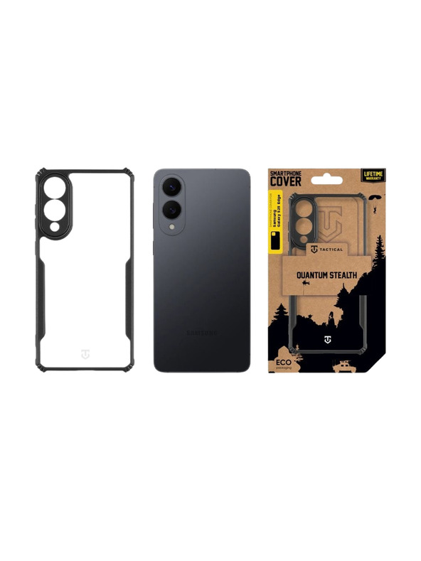 Tactical Tactical Quantum Stealth Tok Samsung Galaxy S25 Edge Clear/Black