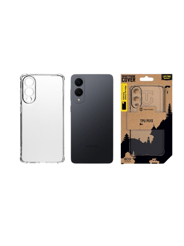 Tactical Tactical TPU Plyo Tok Samsung Galaxy S25 Edge Transparent