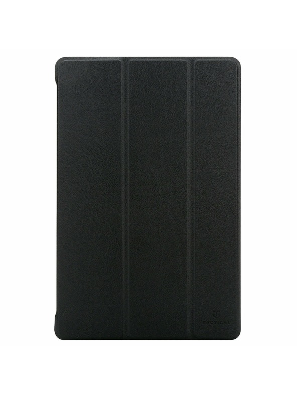 Tactical Tactical Book Tri Fold Tok Samsung Galaxy TAB S11-hez Fekete