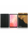Tactical Tactical Book Tri Fold Tok Samsung Galaxy TAB S11-hez Fekete