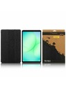 Tactical Tactical Book Tri Fold Tok Samsung Galaxy TAB A9/A11-hez Fekete