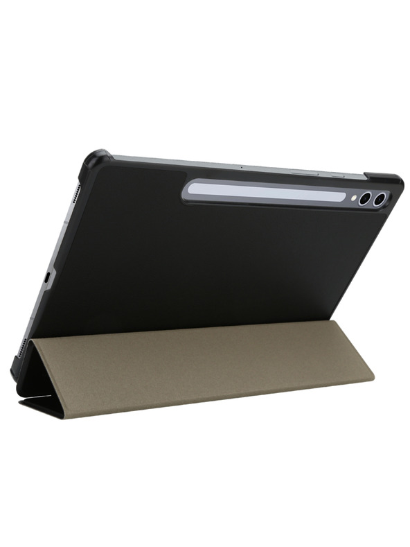 Tactical Tactical Book Tri Fold Tok Samsung Galaxy Tab S9/S9 FE/S10 FE/S10 Lite-hez Fekete