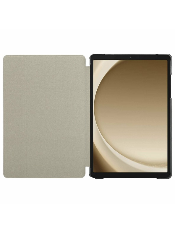 Tactical Tactical Book Tri Fold Tok Samsung Galaxy TAB A11+-hoz Fekete