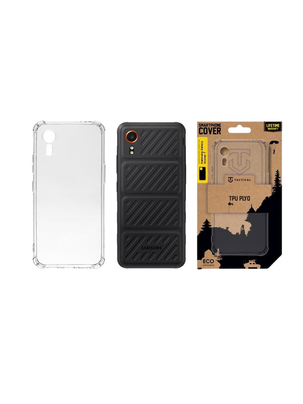 Tactical Tactical TPU Plyo Tok Samsung Galaxy Xcover 7-hez Átlátszó