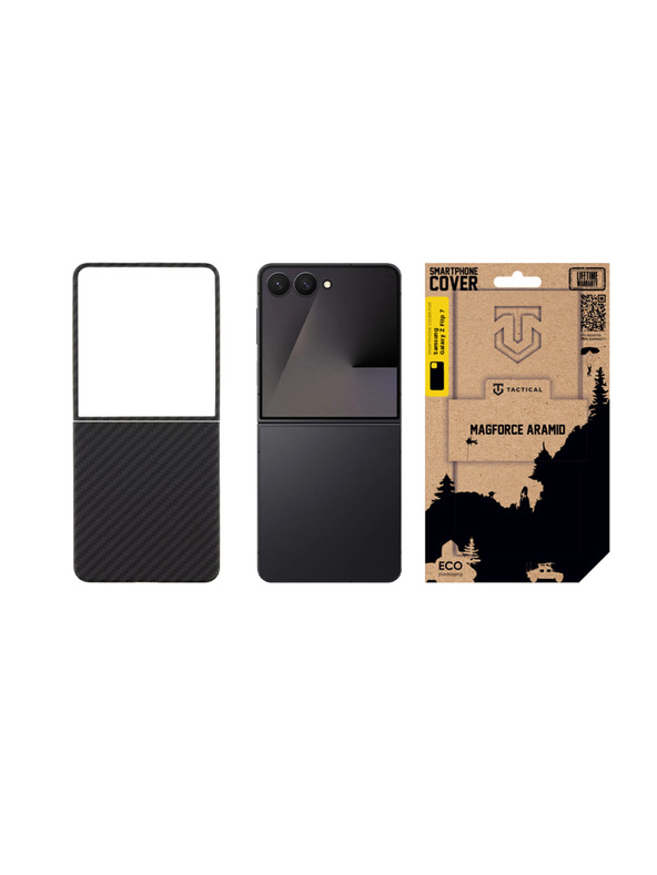 Tactical Tactical MagForce Aramid Tok Samsung Galaxy Z Flip 7-hez Fekete