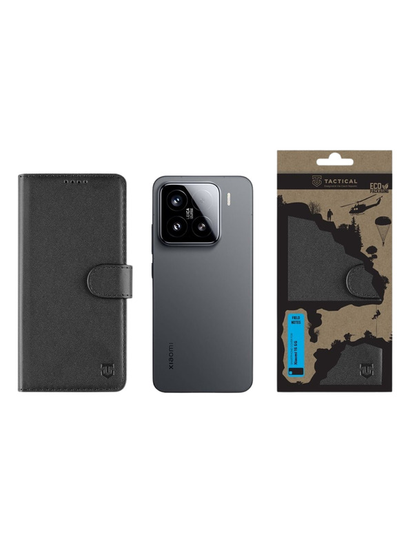 Tactical Tactical Field Notes Xiaomi 15 5G számára Fekete