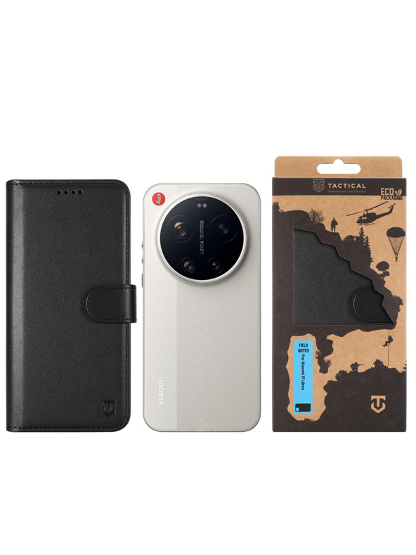Tactical Tactical Field Notes Xiaomi 17 Ultra számára Fekete