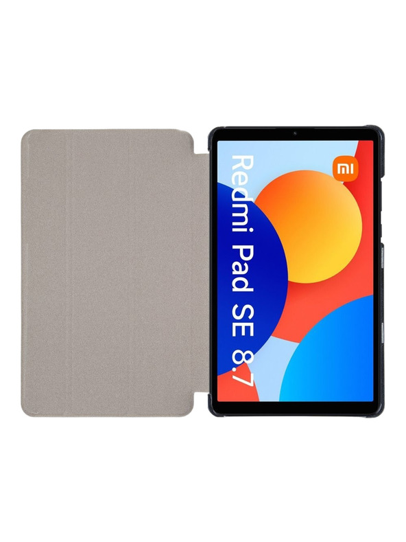 Tactical Tactical Book Tri Fold Tok Xiaomi Redmi Pad SE 8,7 számára Fekete