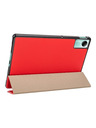 Tactical Tactical Book Tri Fold Tok Xiaomi Redmi Pad SE 11" számára Piros