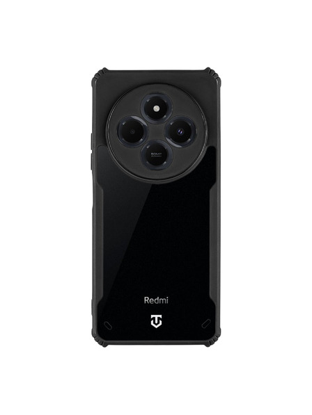 Tactical Tactical Quantum Stealth Tok Xiaomi Redmi 14C 4G/A4 5G/Poco C75 számára Tiszta/Fekete