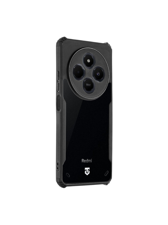 Tactical Tactical Quantum Stealth Tok Xiaomi Redmi 14C 4G/A4 5G/Poco C75 számára Tiszta/Fekete