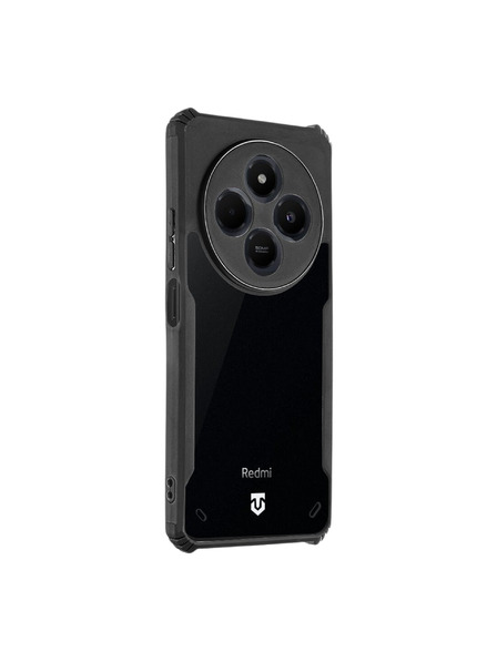 Tactical Tactical Quantum Stealth Tok Xiaomi Redmi 14C 4G/A4 5G/Poco C75 számára Tiszta/Fekete