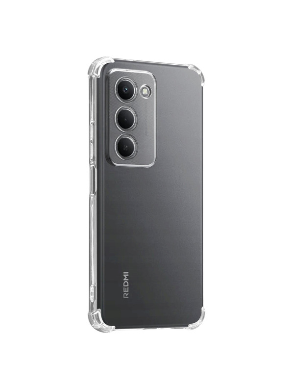 Tactical Tactical TPU Plyo Tok Xiaomi Redmi 15 4G/5G számára Transparent