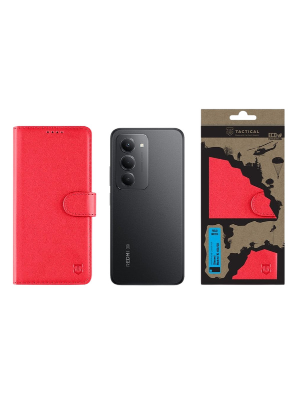 Tactical Tactical Field Notes Xiaomi Redmi 15 4G/5G számára Red