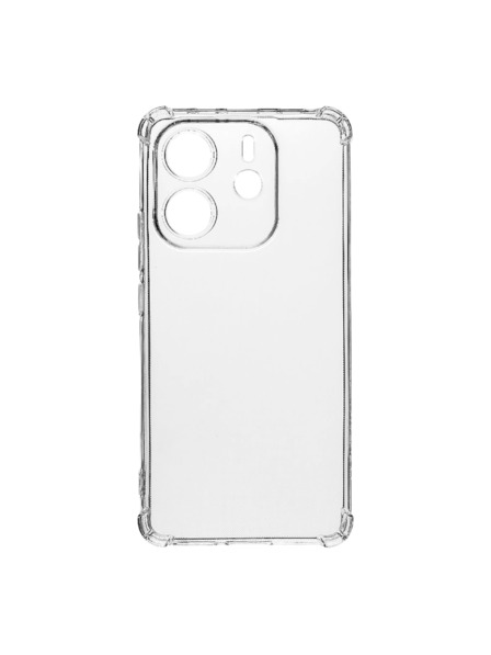 Tactical Tactical TPU Plyo Tok Xiaomi Redmi Note 14 4G számára Transparent