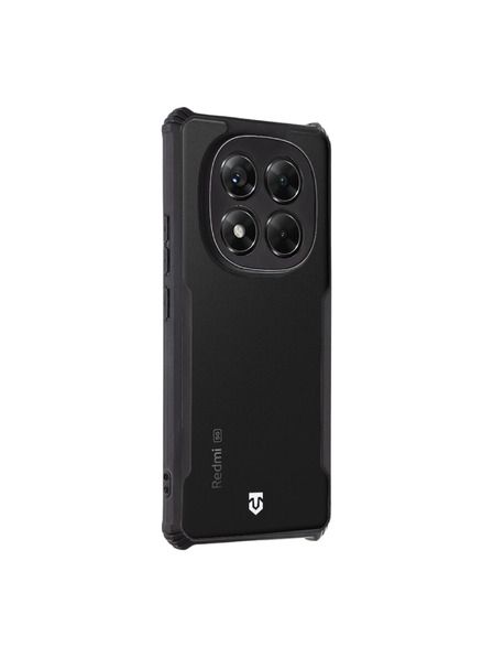 Tactical Tactical Quantum Stealth Tok Xiaomi Redmi Note 14 Pro 5G/X7 5G számára Clear/Black