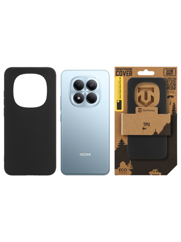 Tactical Tactical TPU Tok a Xiaomi Redmi Note 15 Pro 4G számára Black