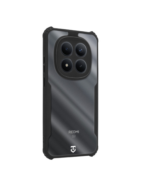 Tactical Tactical Quantum Stealth Tok a Xiaomi Redmi Note 15 Pro+ 5G/Poco M8 Pro számára Clear/Black