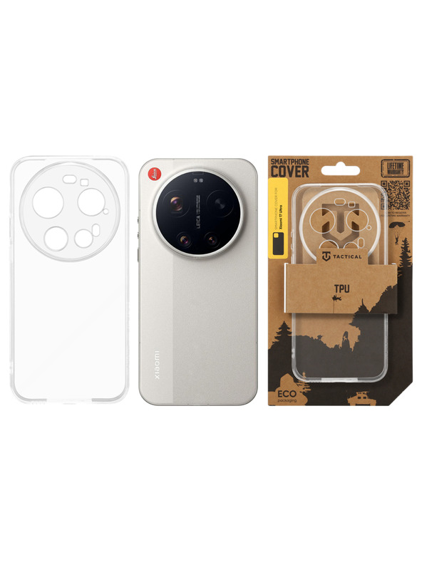 Tactical Tactical TPU Tok Xiaomi 17 Ultra-hez Átlátszó