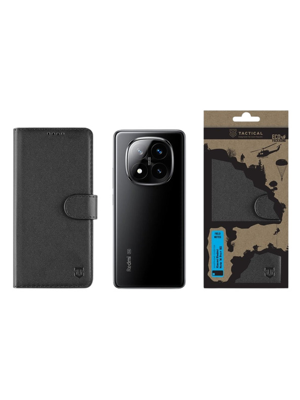 Tactical Tactical Field Notes Xiaomi Redmi Note 14 Pro+ 5G-hez Fekete