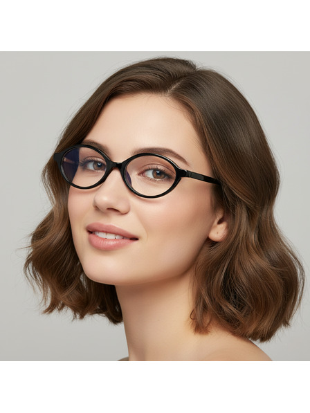 VEYREY VeyRey lencse napszemüveg Ansled fekete keret tiszta lencsék